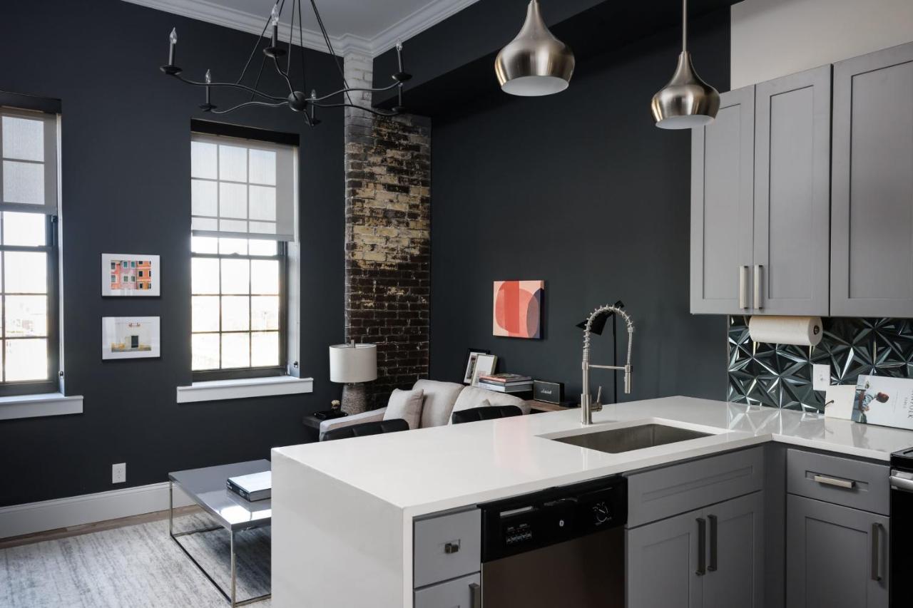 Frontdesk Modern 1 Bedroom Apt With Rooftop Lounge St. Louis Exterior foto